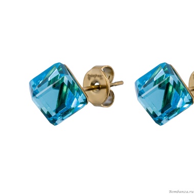 Пусеты Fiore Luna,  Aquamarine, SWE2127/2 A G Пусеты Fiore Luna,  Aquamarine, SWE2127/2 A G
